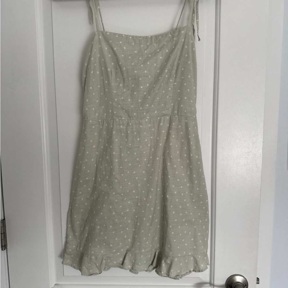 Abercrombie & Fitch Light Green Mini Dress